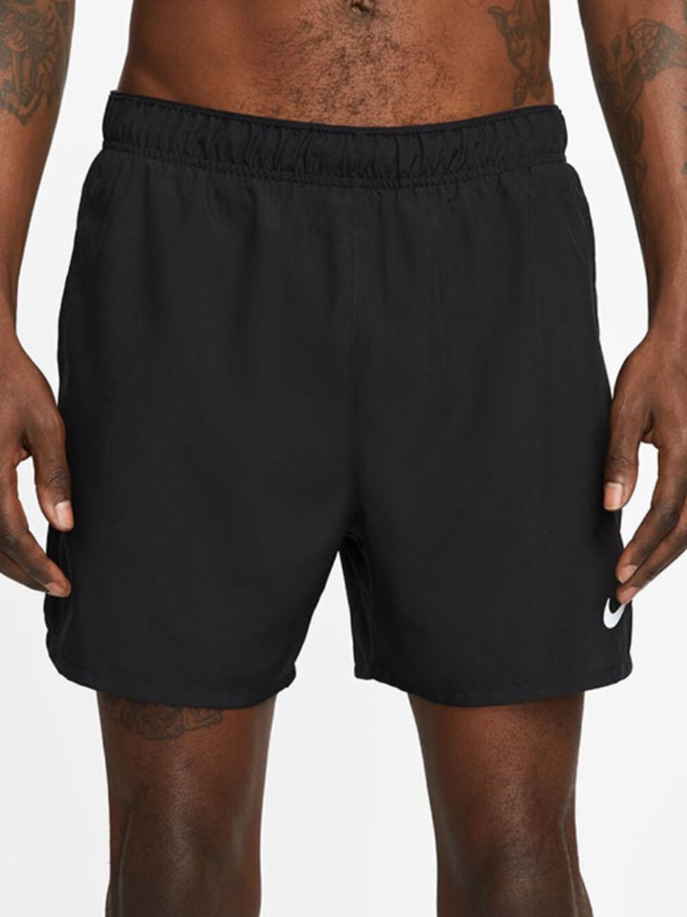Nike Men's Dri-FIT Challenger 5" Brief-Lined Versatile Shorts, Black